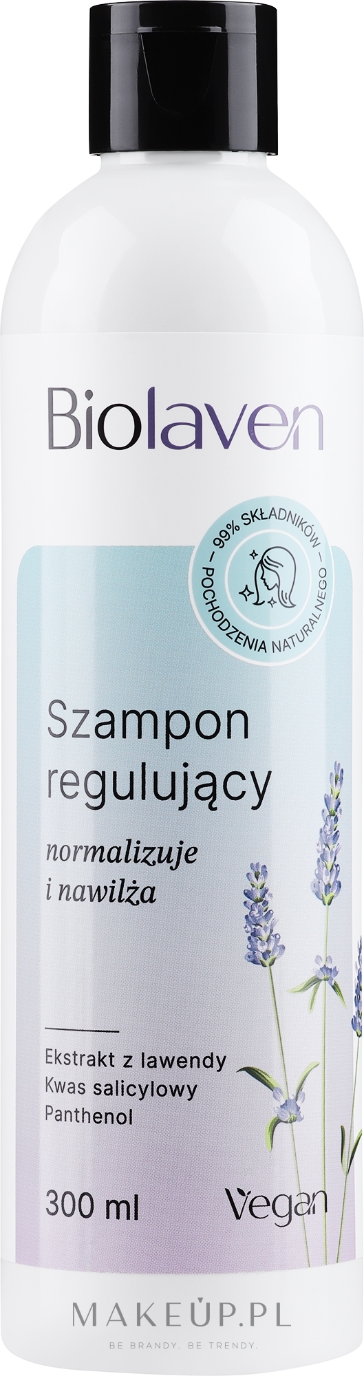 Regenerujący szampon do włosów - Biolaven Organic — Zdjęcie 300 ml