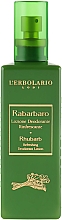 Dezodorant - L'Erbolario Rabarbaro Refreshing Deodorant Lotion — Zdjęcie N1