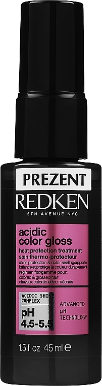 PREZENT! Spray termoochronny chroniący kolor i połysk włosów farbowanych - Redken Acidic Color Gloss Heat Protection Treatment — Zdjęcie N1