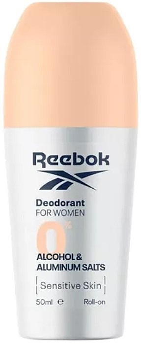 Dezodorant w kulce do skóry wrażliwej - Reebok Sensitive Skin Roll-on Women Deodorant — Zdjęcie N1