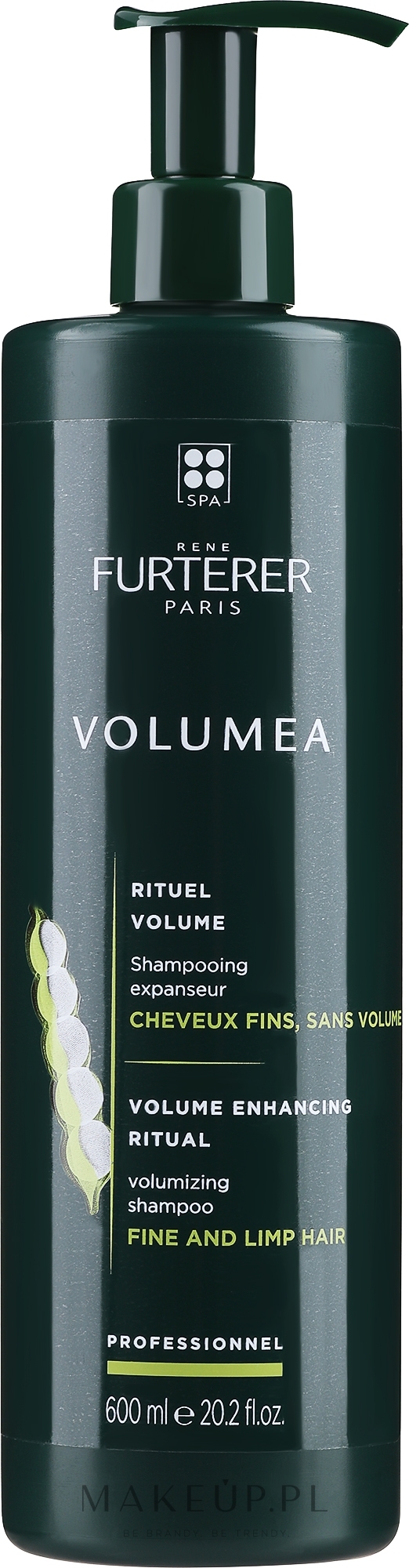 Szampon zwiększający objętość włosów - René Furterer Volumea Volumizing Shampoo — Zdjęcie 600 ml