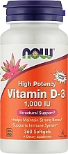 Kup Kapsułki żelatynowe Witamina D3 - Now Foods Vitamin D3 1000 IU