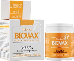 Maska do włosów suchych i zniszczonych - Biovax Dry and Damaged Hair Mask — Zdjęcie N2