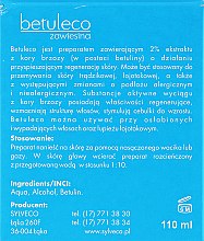 Zawiesina z ekstraktem z kory brzozy - Sylveco Betuleco — Zdjęcie N3