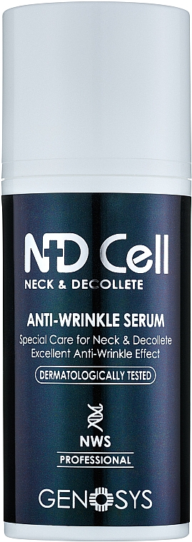 Serum przeciwzmarszczkowe do dekoltu i szyi - Genosys ND Cell Anti-Wrinkle Serum — Zdjęcie N2