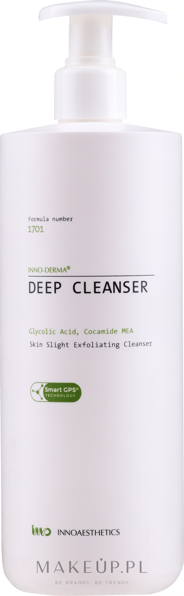 Głęboko oczyszczająca emulsja z kwasem glikolowym - Innoaesthetics Inno-Derma Deep Cleanser — Zdjęcie 500 ml