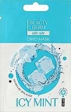 Maska kriogeniczna na twarz - Beauty Derm Icy Mint — Zdjęcie N1