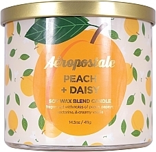 Kup Świeca zapachowa - Aeropostale Peach & Daisy Fine Fragrance Candle