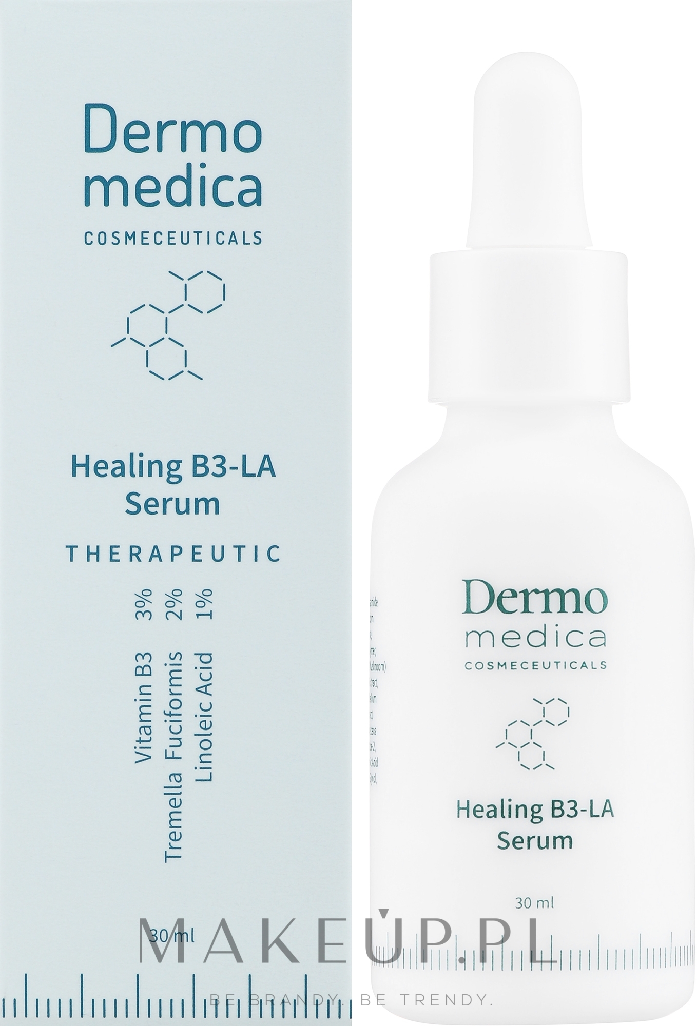 Serum z witaminą B3 i kwasem linolowym - Dermomedica Therapeutic Healing B3-LA Serum — Zdjęcie 30 ml