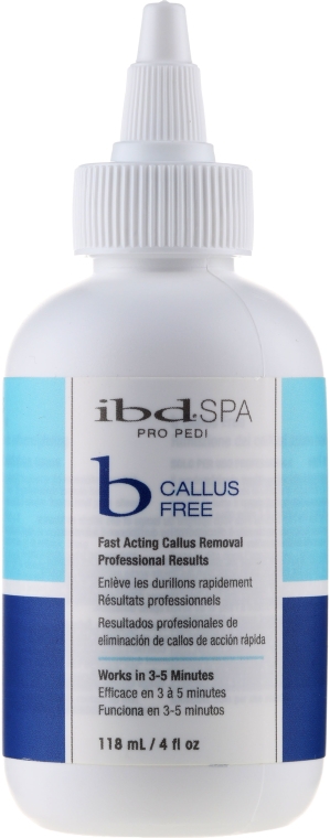 Preparat zmiękczający zrogowacenia i zgrubienia skóry - IBD Spa Pro Pedi B-Callus Free — Zdjęcie N1