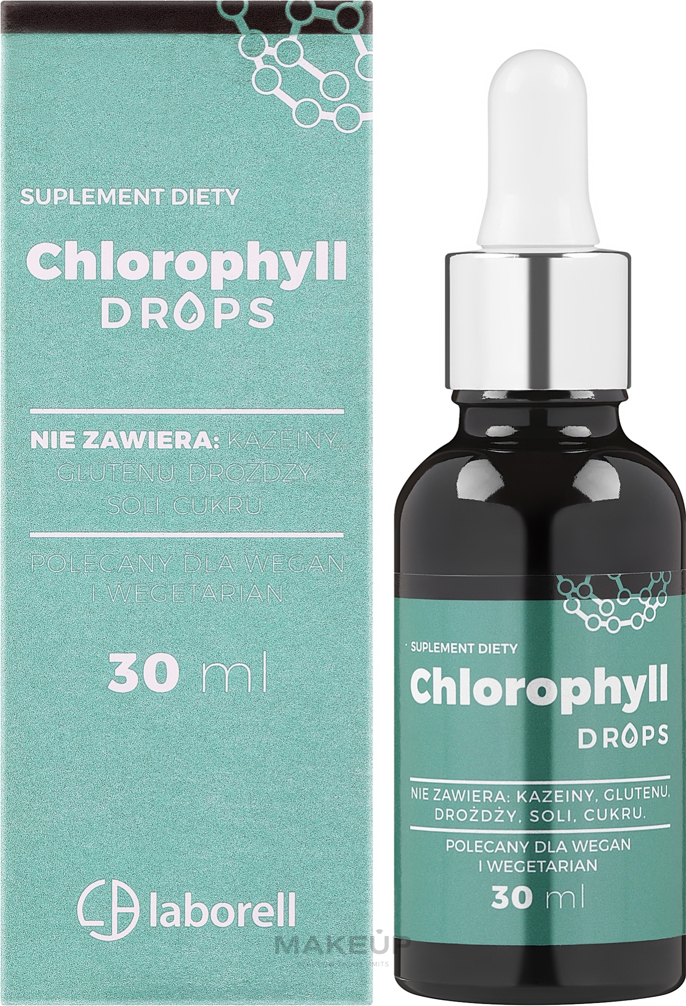 Suplement diety Chlorofil, w kroplach - Laborell — Zdjęcie 30 ml