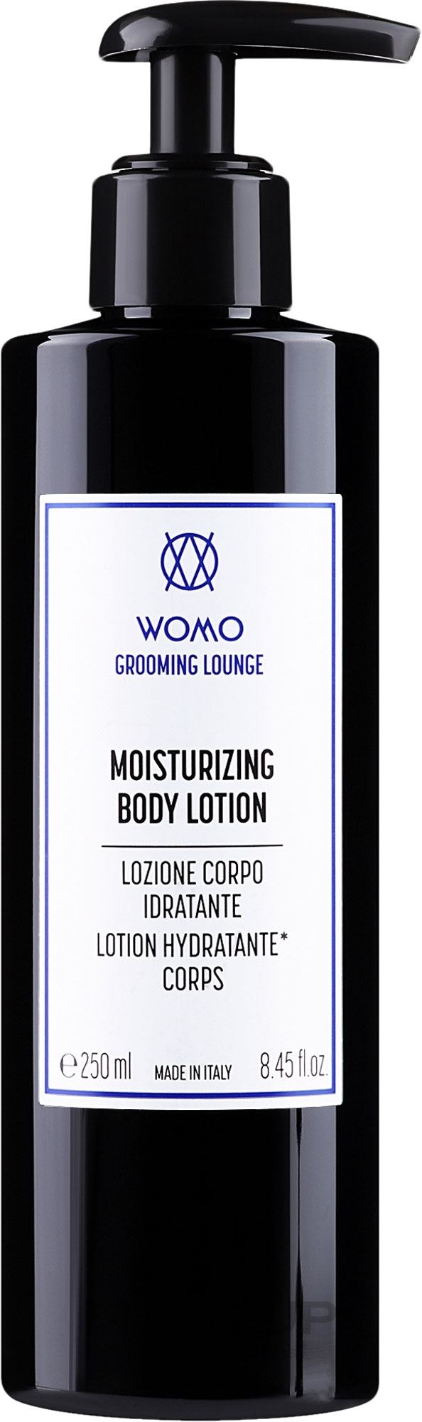 Nawilżający balsam do ciała - Womo Grooming Lounge Moisturising Body Lotion — Zdjęcie 250 ml
