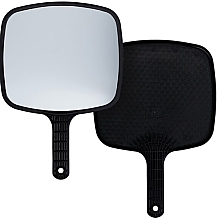 Lustro z uchwytem, czarne - Lussoni Mirror With Handle — Zdjęcie N1