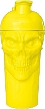 Shaker do odżywek dla sportowców, 700 ml, żółty - JNX Sports The Skull! Shaker Electric Yellow — Zdjęcie N1