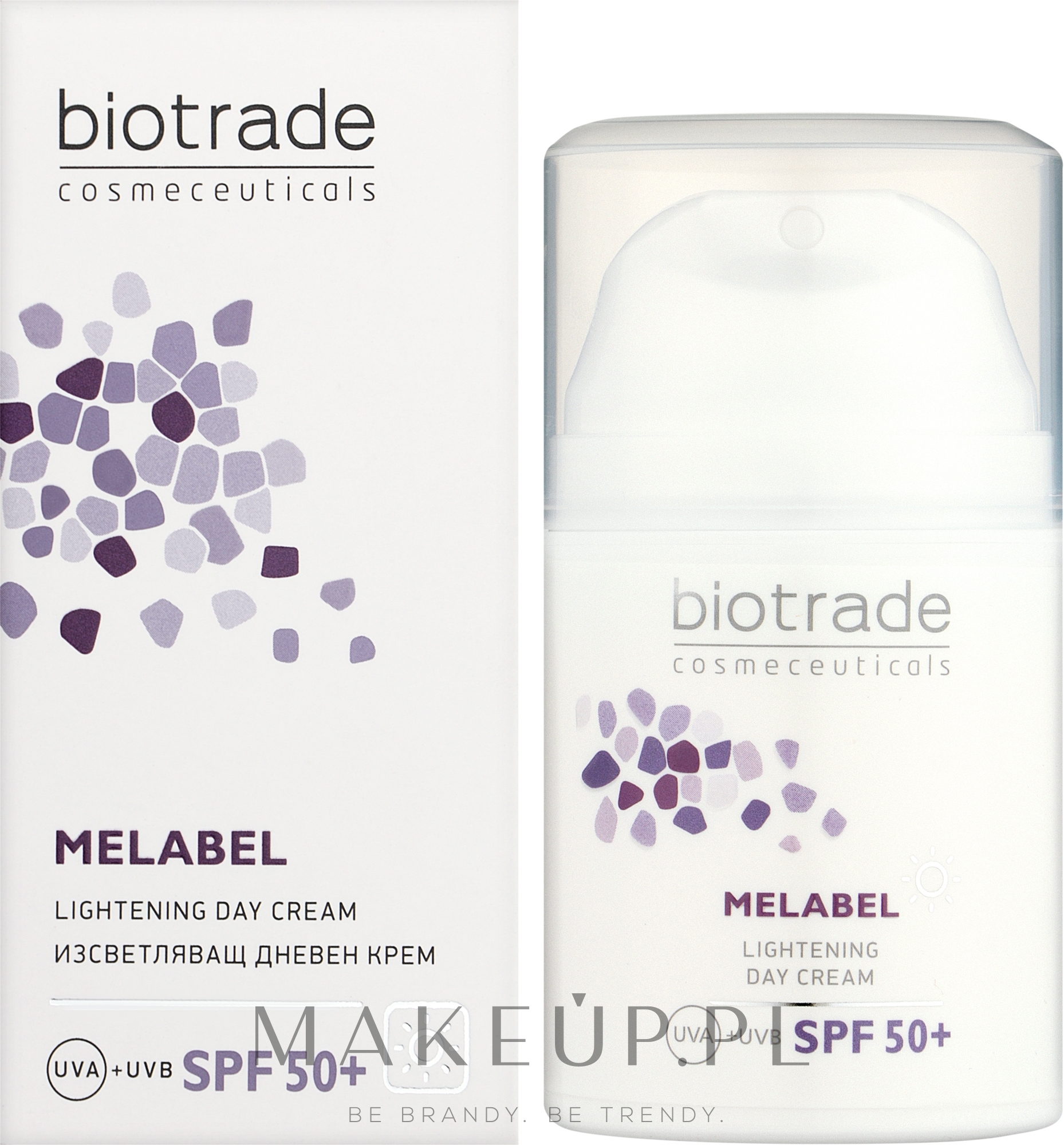 Wybielający krem na dzień z SPF 50 - Biotrade Melabel Lightening Day Cream SPF 50+ — Zdjęcie 50 ml