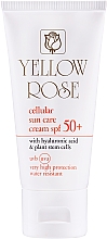 Kup Ochronny krem ​​przeciwsłoneczny z komórkami macierzystymi SPF50 - Yellow Rose Cellular Sun Care Cream SPF-50