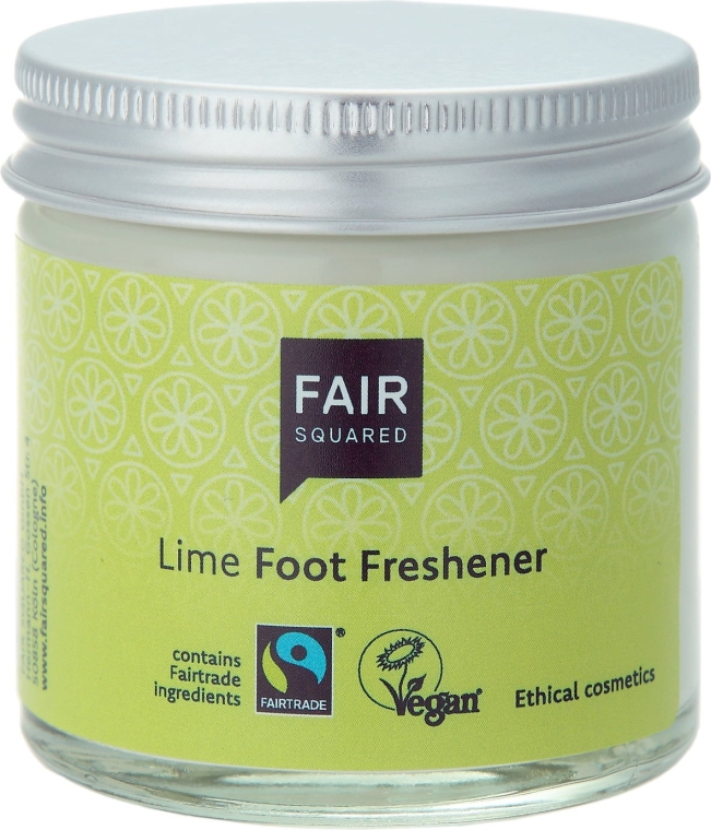 Odświeżacz do stóp Limonka - Fair Squared Lime Foot Freshener — Zdjęcie N1