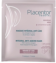 Przeciwstarzeniowa maseczka do twarzy - Placentor Vegetal Integral Anti-Ageing Mask — Zdjęcie N2
