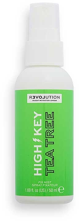 Spray do makijażu z drzewa herbacianego - Relove By Revolution High Key Tea Tree Fixing Spray — Zdjęcie N1