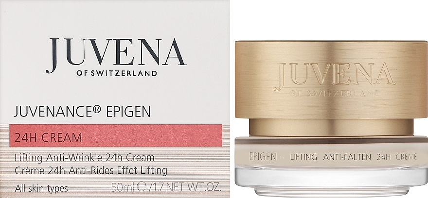 Przeciwzmarszczkowy krem do twarzy - Juvena Juvenance Epigen Lifting Anti-Wrinkle 24H Cream — Zdjęcie N2