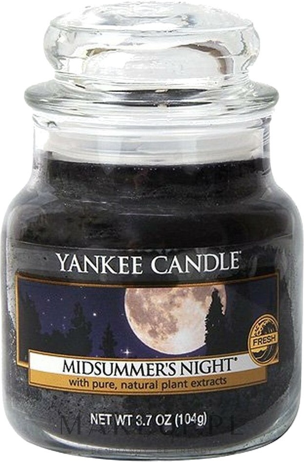 Świeca zapachowa w słoiku - Yankee Candle Midsummer's Night — Zdjęcie 104 g