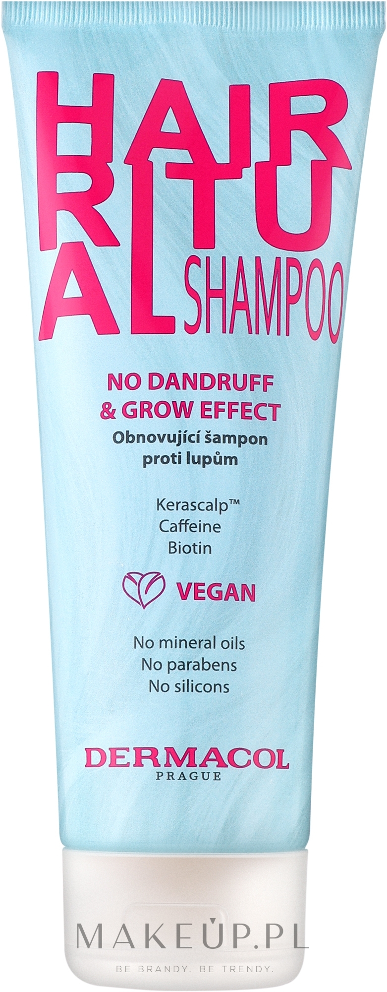 Szampon przeciwłupieżowy - Dermacol Hair Ritual No Dandruff & Grow Shampoo — Zdjęcie 250 ml