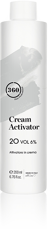 Krem-aktywator 20 VOL - 360 Cream Activator 20 Vol 6% — Zdjęcie N1