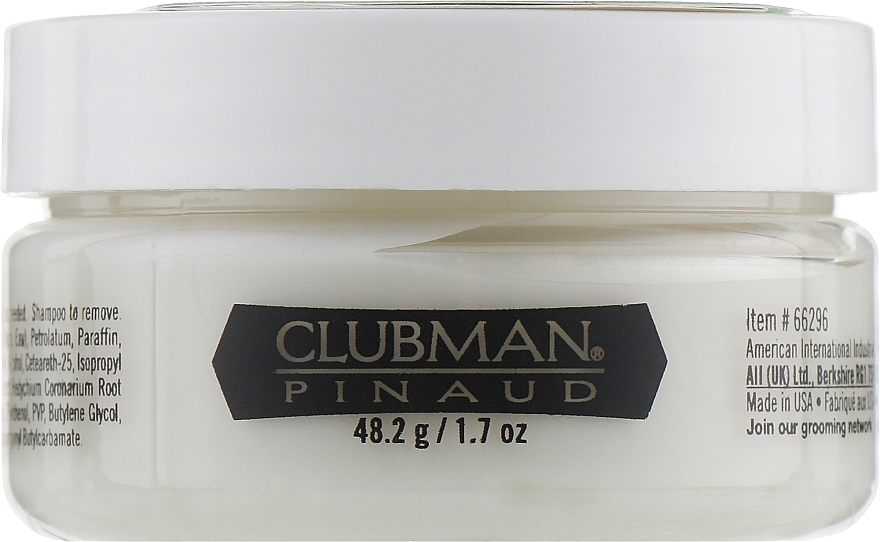 Pasta modelująca do włosów - Clubman Pinaud Molding Paste — Zdjęcie N1