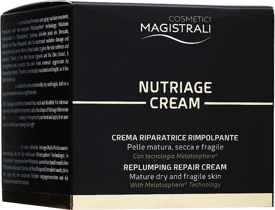 Zestaw - Cosmetici Magistrali Nutriage Cream & Serum (f/cr/50ml + f/ser/4ml) — Zdjęcie N1