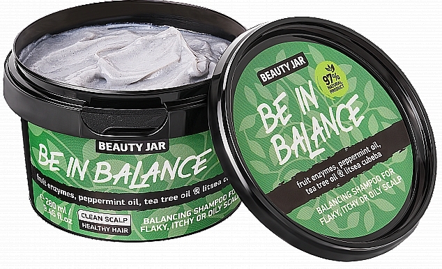 Równoważący szampon do włosów - Beauty Jar Be In Balance Balancing Shampoo  — Zdjęcie N2