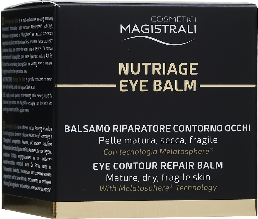 Wielozadaniowy balsam pod oczy - Cosmetici Magistrali Nutriage Eye Balm — Zdjęcie N2