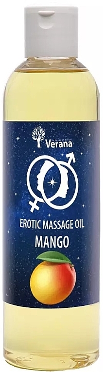 Olejek do masażu erotycznego Mango - Verana Erotic Massage Oil Mango — Zdjęcie N1