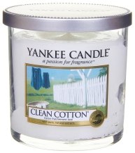 Świeca zapachowa pilar Czysta bawełna - Yankee Candle Clean Cotton — Zdjęcie N4