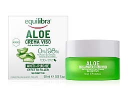 Kup PRZECENA! Aloesowy krem przeciwzmarszczkowy do twarzy - Equilibra Aloe Line Anti-Wrinkle Filling Cream *
