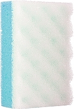 Gąbka do masażu ciała, niebieska - Sanel Balance Prostokat — Zdjęcie N1