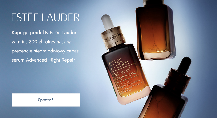 Kupując produkty Estée Lauder za min. 200 zł, otrzymasz w prezencie siedmiodniowy zapas serum Advanced Night Repair.