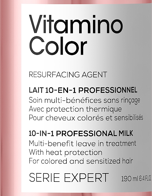 Spray do pielęgnacji włosów farbowanych - L'Oreal Professionnel Vitamino Color AOX 10 in 1 Perfecting Multipurpose Spray New — Zdjęcie N3