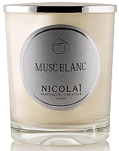 Nicolai Parfumeur Createur Musc Blanc - Świeca perfumowana — Zdjęcie N1