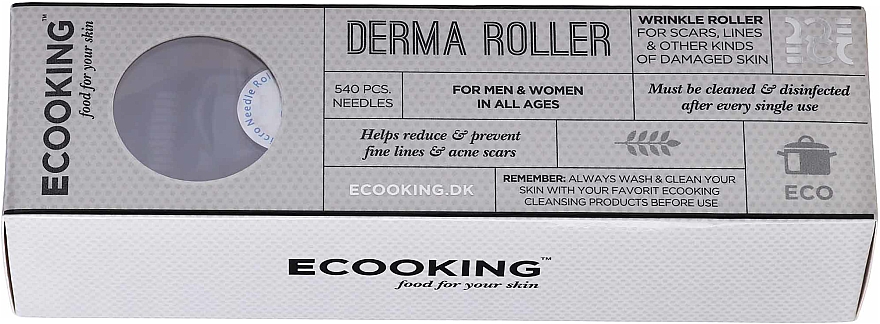 PRZECENA! Zestaw - Ecooking Derma (roller/1pc + bottle/50ml) * — Zdjęcie N2