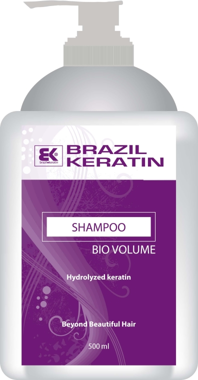 Szampon dodający włosom objętości - Brazil Keratin Bio Volume Shampoo — Zdjęcie N4