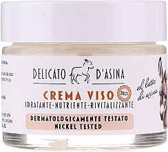 Krem do twarzy z oślim mlekiem - Florinda Delicato d'Asina Face Cream — Zdjęcie N2