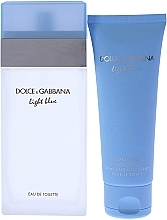 Dolce & Gabbana Light Blue - Zestaw (edt/100ml + b/cr/75ml) — Zdjęcie N2