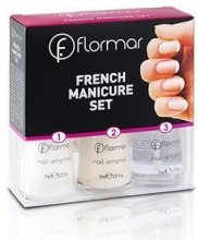 Zestaw do francuskiego manicure #227 - Flormar French Manicure Set — Zdjęcie N1