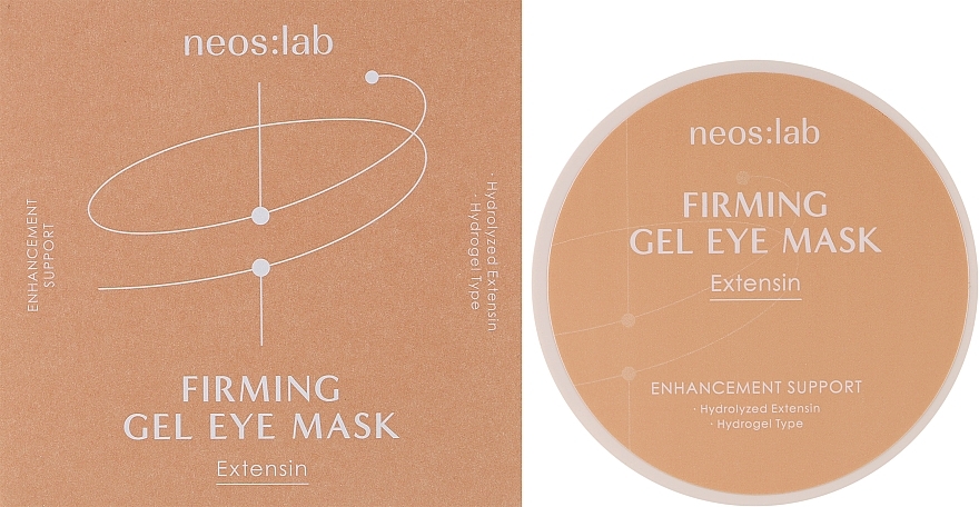 Hydrożelowe plastry pod oczy z kolagenem - Neos:lab Firming Gel Eye Mask Extansis — Zdjęcie N2
