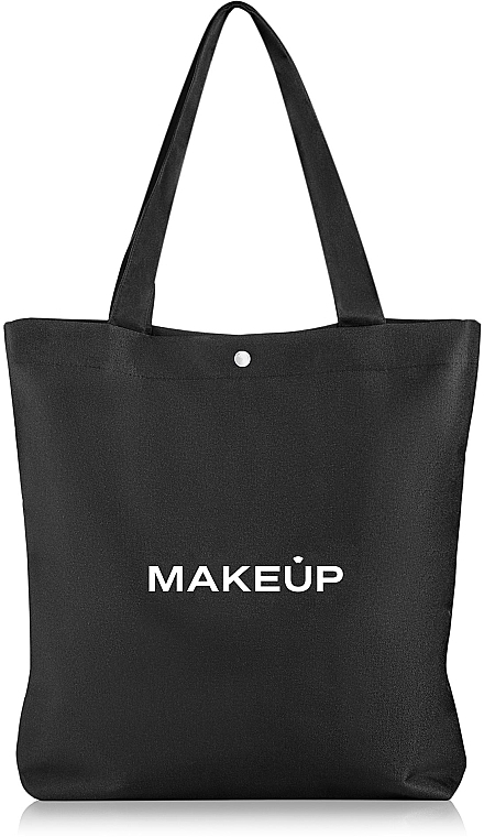 Czarna torba shopper Easy Go (35 x 39 x 8 cm) - MAKEUP