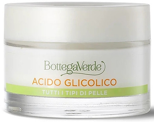 Odnawiający krem ​​do twarzy na dzień z kwasem glikolowym - Bottega Verde Glycolic Acid Day Face Cream   — Zdjęcie N1