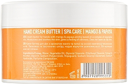 Krem maślany odżywiający dłonie - NUB Nourishing Hand Cream Butter Mango & Papaya — Zdjęcie N2