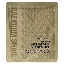 Kup Intensywna maska hydrożelowa ze śluzem ślimaka - TONYMOLY Age-Defying Snail Hydro-Gel Face Mask