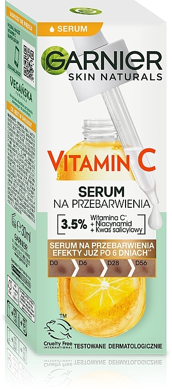 Super serum na przebarwienia z witaminą C	 - Garnier Skin Naturals Super Serum — Zdjęcie N4