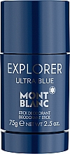Kup Montblanc Explorer Ultra Blue - Dezodorant w sztyfcie